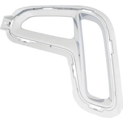 Rareelectrical - New Chrome Fog Light Trim Compatible With Dodge Durango Citadel Platinum 6 Cyl 3.6L Durango Pursuit - Image 2