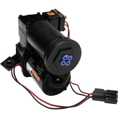 Rareelectrical - New Outlet Holes Air Suspension Compressor Compatible With Ford Lincoln Expedition Eddie Bauer 8 Cyl - Image 2