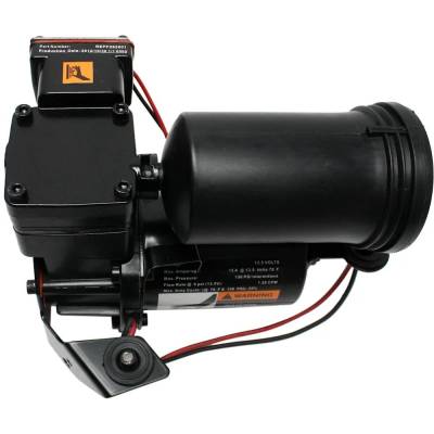 Rareelectrical - New Outlet Holes Air Suspension Compressor Compatible With Ford Lincoln Expedition Eddie Bauer 8 Cyl - Image 4