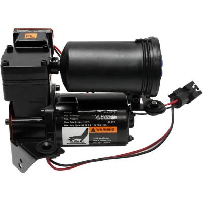 Rareelectrical - New Outlet Holes Air Suspension Compressor Compatible With Ford Lincoln Expedition Eddie Bauer 8 Cyl - Image 8