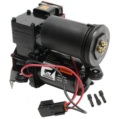 Rareelectrical - New Outlet Holes Air Suspension Compressor Compatible With Ford Lincoln Expedition Xlt Sport 8 Cyl - Image 1
