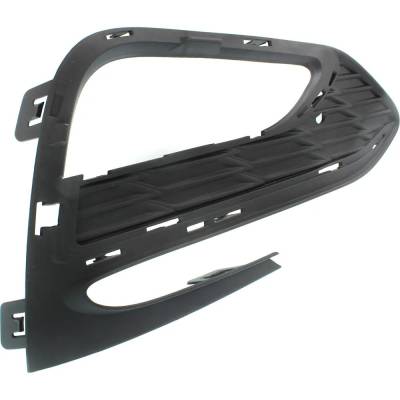 Rareelectrical - New Textured Black Fog Light Trim Compatible With Chevrolet Cruze Premier Cruze Lt 2016-2018 - Image 2