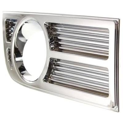Rareelectrical - Right Front Fog Light Trim Compatible With 2007-2010 Lincoln Mkx Base 3.5L (07-10) Chrome Finish - Image 2