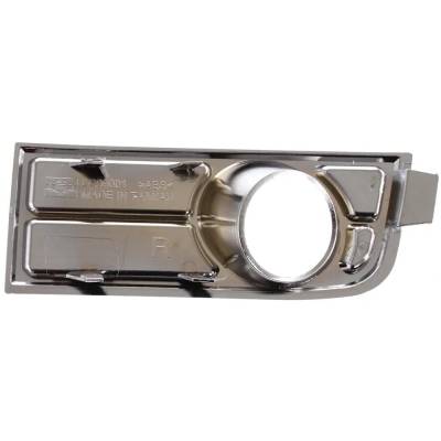 Rareelectrical - Right Front Fog Light Trim Compatible With 2007-2010 Lincoln Mkx Base 3.5L (07-10) Chrome Bezel - Image 4