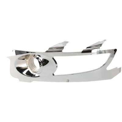 Rareelectrical - Left Front Fog Light Trim Bezel Chrome Compatible With 2008-2012 Buick Enclave Base 3.6L (12) Cx - Image 2