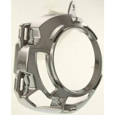 Rareelectrical - Left Front Fog Light Trim Compatible With 2005-2006 Lexus Es330 Base 3.3L (05-06) Chrome Bezel - Image 3