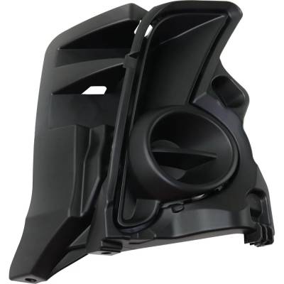 Rareelectrical - New Textured Black Fog Light Cover Compatible With Toyota Highlander Le 4 Cyl 2.7L Highlander Hybrid - Image 1