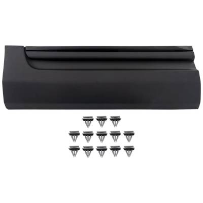 New Left Rear Door Molding And Beltlines Compatible With Ford Police Interceptor Utility Base 6 Cyl
