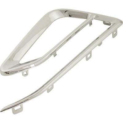 Rareelectrical - New Left Front Fog Light Trim Compatible With Chevrolet Cruze Lt Cruze Premier 2016-2018 By 23448634 - Image 3