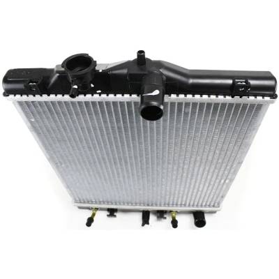 Rareelectrical - New Cooling Radiator Compatible With 1999-2000 Honda Civic 1996-1997 Del Sol 1.6L L4 1590Cc 1588Cc - Image 6