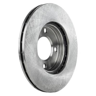 Rareelectrical - New Vented Brake Disc Compatible With Audi Volkswagen 4000 S 5 Cyl 2.2L Scirocco Base 4 Cyl 1.8L - Image 6