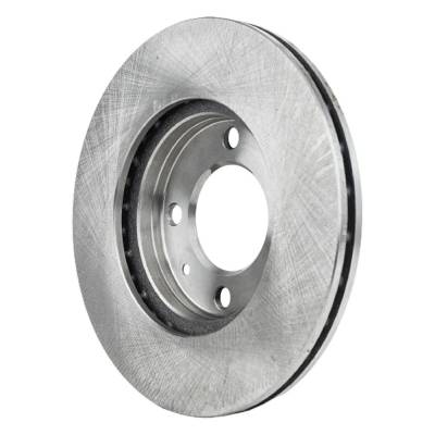 Rareelectrical - New Vented Brake Disc Compatible With Audi Volkswagen Golf Gti 4 Cyl 1.8L Cabriolet 4 Cyl 1.8L - Image 4