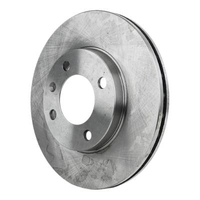 Rareelectrical - New Vented Brake Disc Compatible With Audi Volkswagen Golf Gti 4 Cyl 1.8L Cabriolet 4 Cyl 1.8L - Image 7