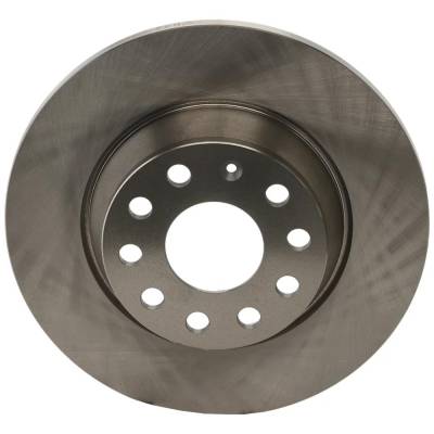 New Solid Brake Disc Compatible With Audi Volkswagen Tiguan Comfortline 4 Cyl 2.0L Jetta Gli 4 Cyl