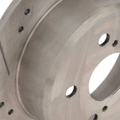 Rareelectrical - New Solid Brake Disc Compatible With Lexus Toyota Camry Base 6 Cyl 3.0L Camry Dlx 4 Cyl 2.2L Camry - Image 4