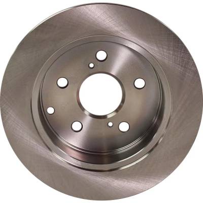 Rareelectrical - New Solid Brake Disc Compatible With Lexus Toyota Rav4 Sport 4 Cyl 2.5L Rav4 Platinum 4 Cyl 2.5L - Image 3