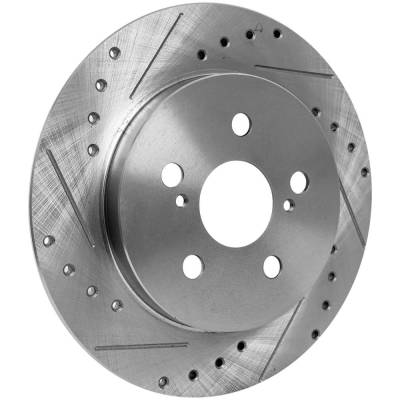 Rareelectrical - Solid Brake Disc Compatible With Lexus Pontiac Toyota Corolla 50Th Anniversary Special Edition 4 Cyl - Image 2
