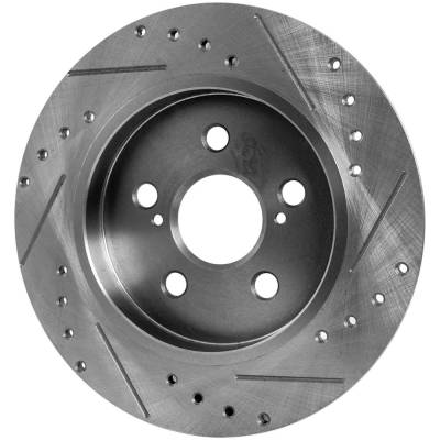 Rareelectrical - Solid Brake Disc Compatible With Lexus Pontiac Toyota Corolla 50Th Anniversary Special Edition 4 Cyl - Image 6