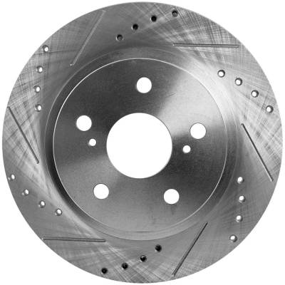 New Solid Brake Disc Compatible With Pontiac Scion Toyota Im Base 4 Cyl 1.8L Xb Base 4 Cyl 2.4L