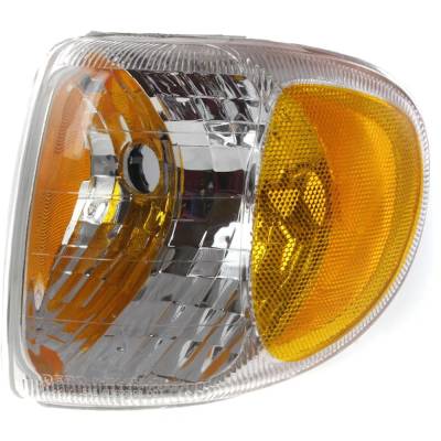 Left Corner Light Compatible With Mercury Mountaineer Base 6 Cyl 4.0L Mountaineer Base 8 Cyl 5.0L