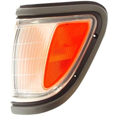Left Corner Light Compatible With 1995-1997 Toyota Tacoma Dlx 2.4L (95-97) Base 3.4L (95-97) Dlx