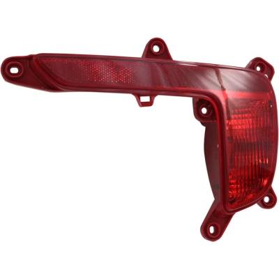 Rareelectrical - New Right Rear Bumper Reflector Compatible With Kia Rio Lx 4 Cyl 1.6L Rio Sx 4 Cyl 1.6L Rio Ex - Image 2