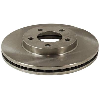 Rareelectrical - New Vented Brake Disc Compatible With Ford Lincoln Mercury Thunderbird Base 6 Cyl 3.8L Windstar Base - Image 4