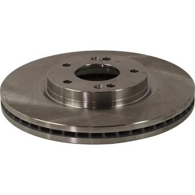 Rareelectrical - New Vented Brake Disc Compatible With Hyundai Kia Santa Fe Gl 6 Cyl 3.5L Santa Fe Gl 4 Cyl 2.4L - Image 5