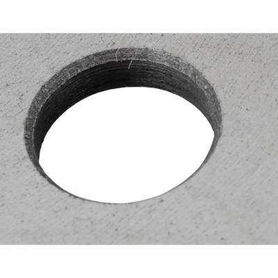 Rareelectrical - Cross-Drilled And Slotted Brake Disc Compatible With Ford Mustang Base 6 Cyl 4.0L 2005-2010 By - Image 5