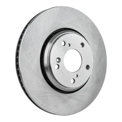 Rareelectrical - New Vented Brake Disc Compatible With Acura Honda Accord Sport 4 Cyl 2.4L Civic Si 4 Cyl 1.5L Accord - Image 2