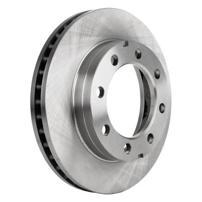 Rareelectrical - New Vented Brake Disc Compatible With Chevrolet Gmc K35 Base 8 Cyl 5.7L K3500 Sierra Grande 8 Cyl - Image 2