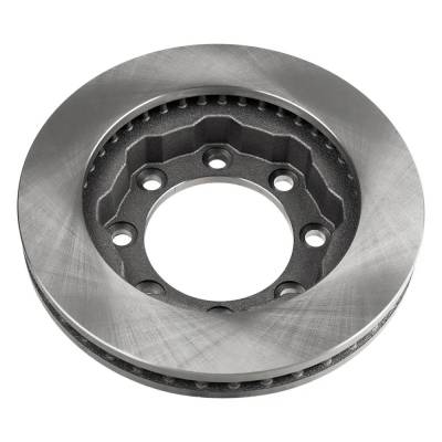 Rareelectrical - New Vented Brake Disc Compatible With Chevrolet Gmc K35 Base 8 Cyl 5.7L K3500 Sierra Grande 8 Cyl - Image 5