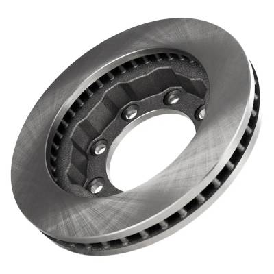 Rareelectrical - New Vented Brake Disc Compatible With Chevrolet Gmc K30 Cheyenne 8 Cyl 7.4L K3500 Sierra Grande 8 - Image 4
