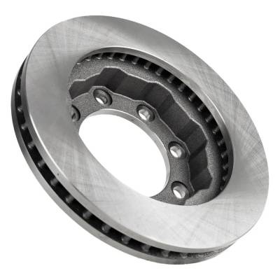 Rareelectrical - New Vented Brake Disc Compatible With Chevrolet Gmc K30 Cheyenne 8 Cyl 7.4L K3500 Sierra Grande 8 - Image 6