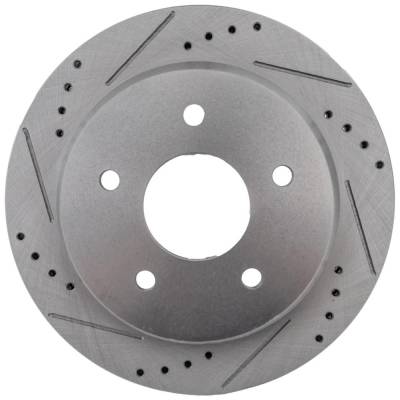 New Vented Brake Disc Compatible With Chevrolet Gmc Blazer Base 6 Cyl 4.3L Jimmy Sls 6 Cyl 4.3L