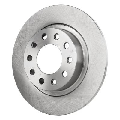 Rareelectrical - New Solid Brake Disc Compatible With Dodge Dart R/T 4 Cyl 2.4L Dart Limited 4 Cyl 2.4L Dart Gt 4 Cyl - Image 7