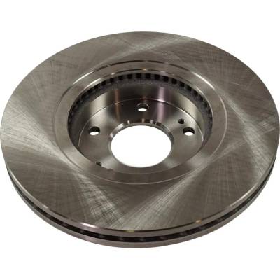 Rareelectrical - New Vented Brake Disc Compatible With Hyundai Kia Sorento Ex Luxury 6 Cyl 3.5L Santa Fe Limited 4 - Image 2