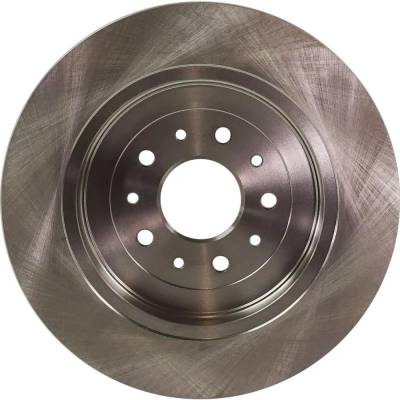 Rareelectrical - New Solid Brake Disc Compatible With Ford Lincoln Mercury Explorer Limited 4 Cyl 2.0L Edge Limited 4 - Image 3
