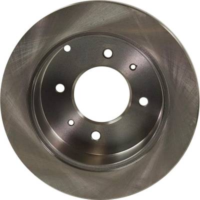 Rareelectrical - New Solid Brake Disc Compatible With Hyundai Kia Sonata Gl 4 Cyl 2.4L Sonata Gls 6 Cyl 2.5L Magentis - Image 3