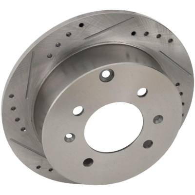 New Solid Brake Disc Compatible With Hyundai Kia Optima Se 6 Cyl 2.7L Optima Ex 6 Cyl 2.7L Optima Se