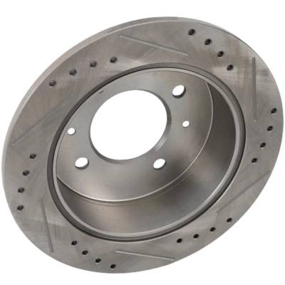 Rareelectrical - New Solid Brake Disc Compatible With Hyundai Kia Optima Se 6 Cyl 2.7L Optima Ex 6 Cyl 2.7L Optima Se - Image 2