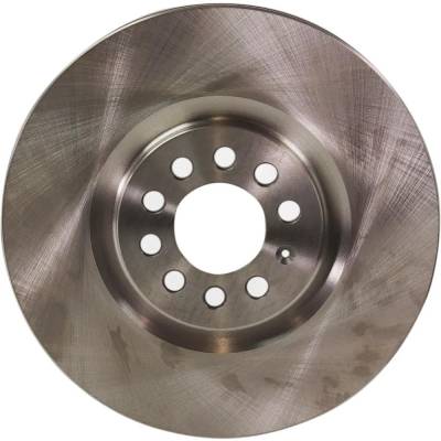 Rareelectrical - New Vented Brake Disc Compatible With Audi Volkswagen Jetta Gli 4 Cyl 1.8L Jetta Gls 6 Cyl 2.8L Tt - Image 2