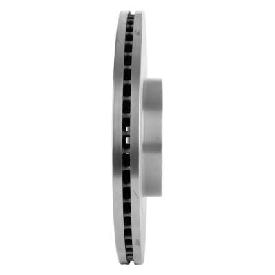 Rareelectrical - New Vented Brake Disc Compatible With Ford Lincoln Mkz Base 4 Cyl 2.0L Mkz Base 6 Cyl 3.7L Mkz Black - Image 3