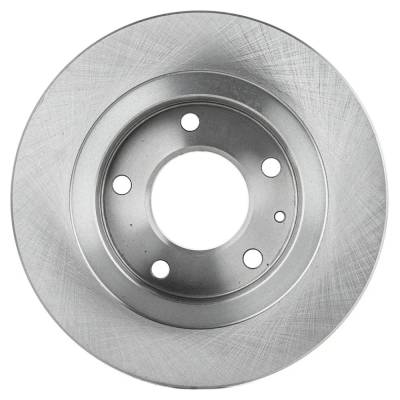 Rareelectrical - New Solid Brake Disc Compatible With Ford Mazda Mx-6 Base 4 Cyl 2.0L Protege5 Base 4 Cyl 2.0L Mx-6 M - Image 5