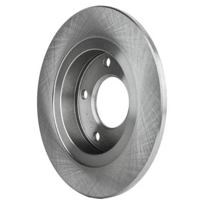 Rareelectrical - New Solid Brake Disc Compatible With Ford Mazda Probe Se 4 Cyl 2.0L Mx-6 Base 4 Cyl 2.0L Mx-6 Ls 6 - Image 4