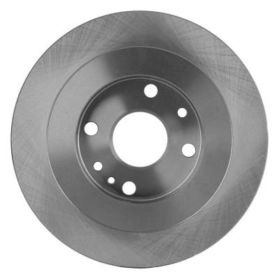 Rareelectrical - New Solid Brake Disc Compatible With Ford Mazda Mercury Tracer Trio 4 Cyl 1.9L Escort Zx2 Hot Coupe - Image 5