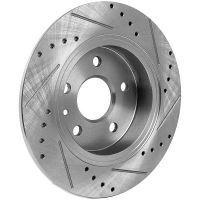 Rareelectrical - New Solid Brake Disc Compatible With Chevrolet Cruze Diesel 4 Cyl 1.6L Volt Lt 4 Cyl 1.5L Bolt Ev - Image 5