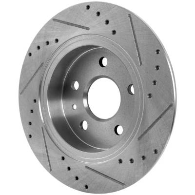Rareelectrical - New Solid Brake Disc Compatible With Chevrolet Cruze Diesel 4 Cyl 1.6L Volt Lt 4 Cyl 1.5L Bolt Ev - Image 6