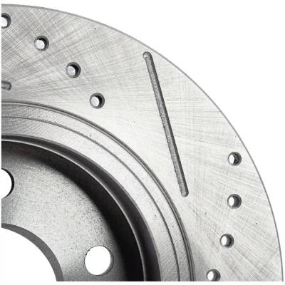 Rareelectrical - New Solid Brake Disc Compatible With Chevrolet Cruze Diesel 4 Cyl 1.6L Volt Lt 4 Cyl 1.5L Bolt Ev - Image 7