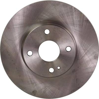 Rareelectrical - New 4 Lugs Brake Disc Compatible With Scion Toyota Yaris Ce 4 Cyl 1.5L Yaris Ia Base 4 Cyl 1.5L - Image 2